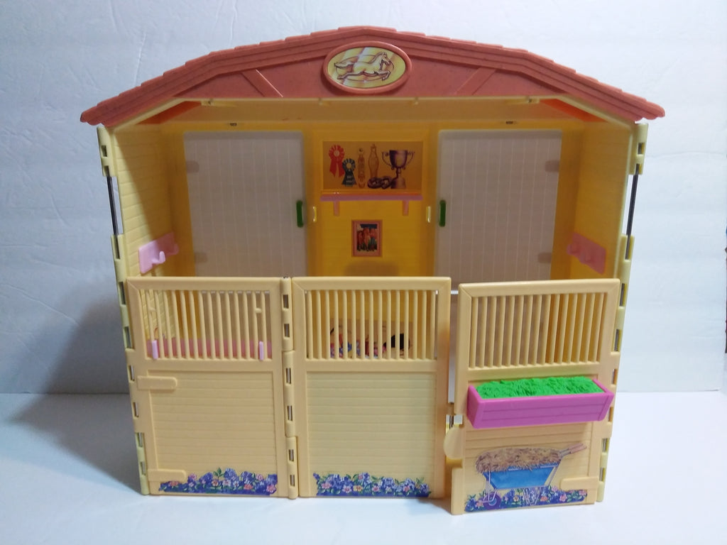 barbie horse stable playset