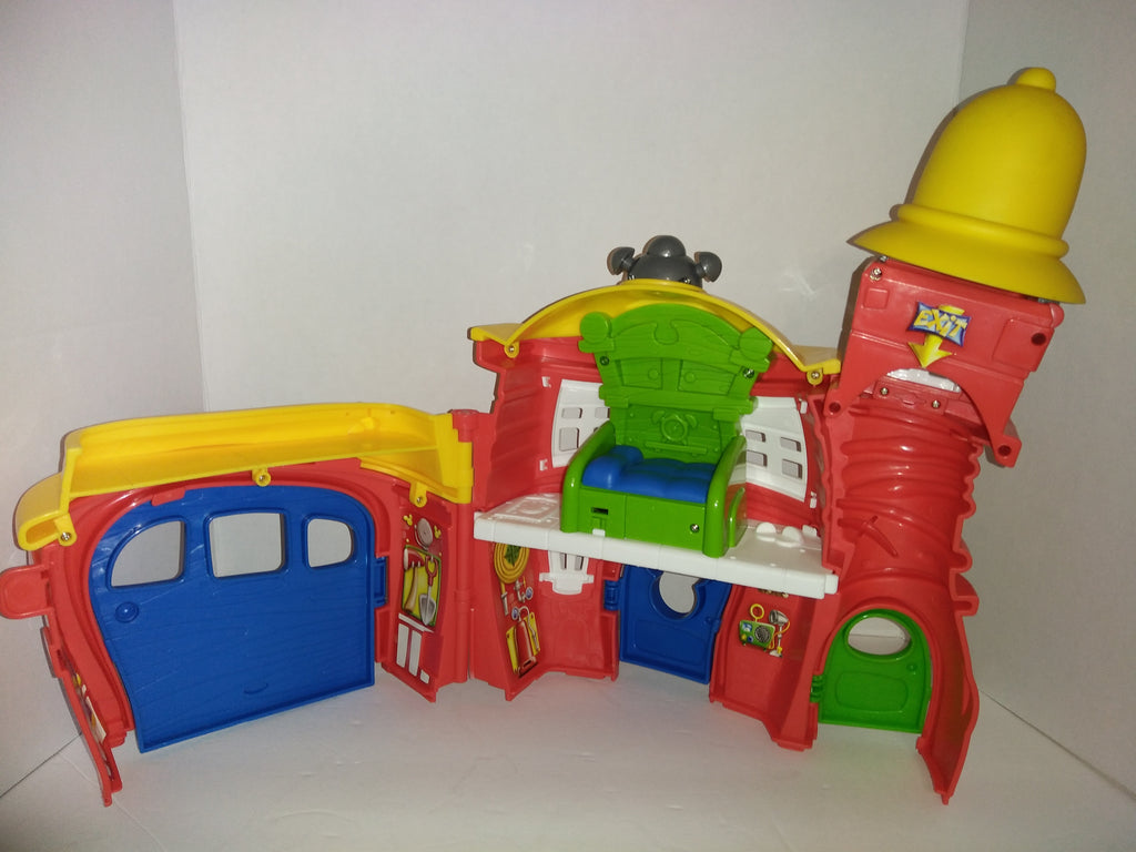 mickey mouse firehouse playset