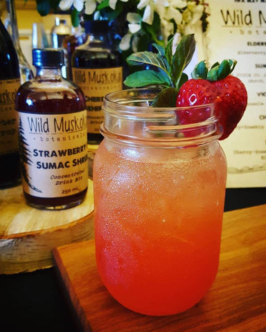 Strawberry and Sumac Cocktail