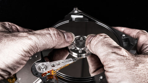 How to destroy a hard drive