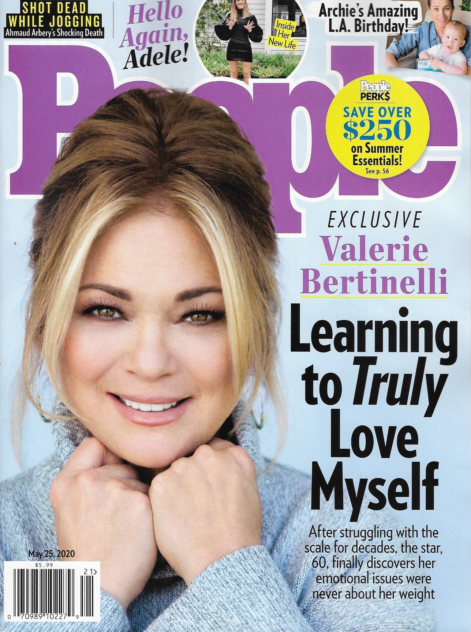 People Magazine May 25,2020 Cover Featuring Valerie Bertinelli