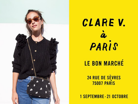 Le Bon Marche Paris department store in house design yellow tote