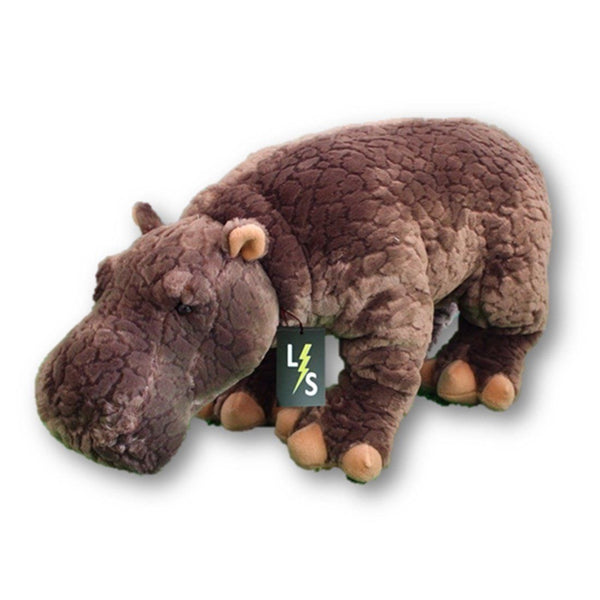 large hippo stuffed animal