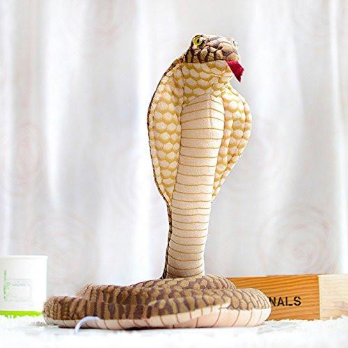 stuffed king cobra