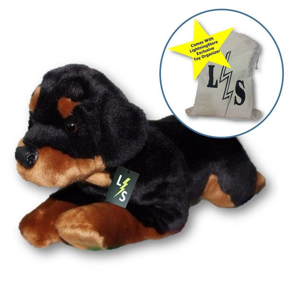 rottweiler puppy stuffed animal