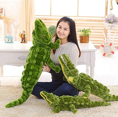 large alligator stuffed animal