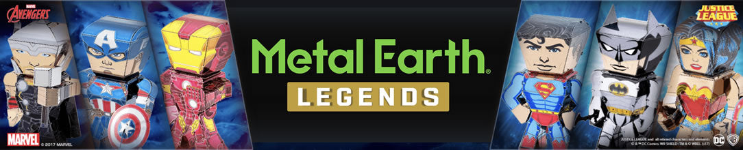 Metal Earth Legends collection