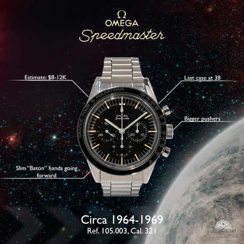 omega pre-moon vintage watch reference