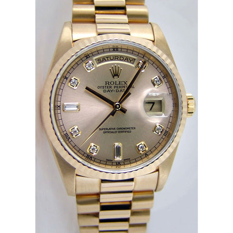 gold vintage rolex president vintage watch