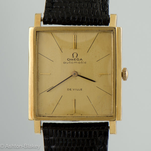 OMEGA solid 18K De Ville Vintage watch 