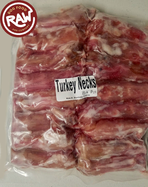 frozen turkey necks for dogs