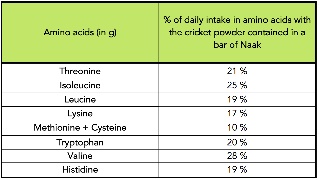 amino acids nutrition