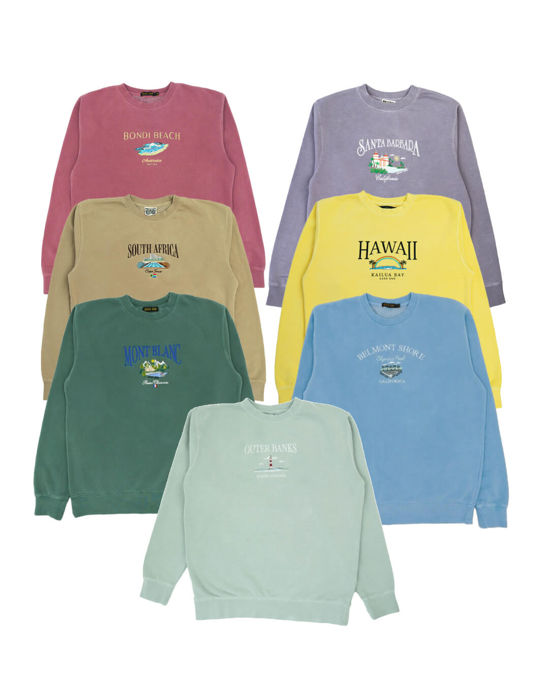 The Complete Collection: Vintage Sweatshirt Bundle – DEEP END