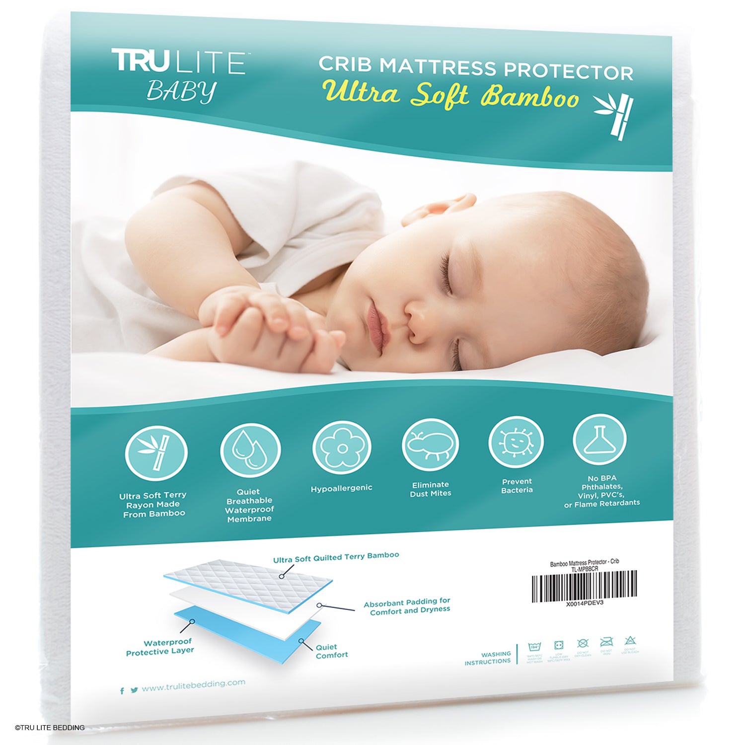 hypoallergenic crib mattress cover