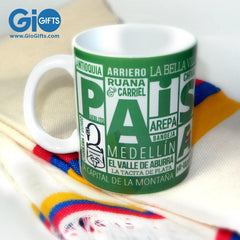 Medellin "PAISA" Mug | Gio Gifts