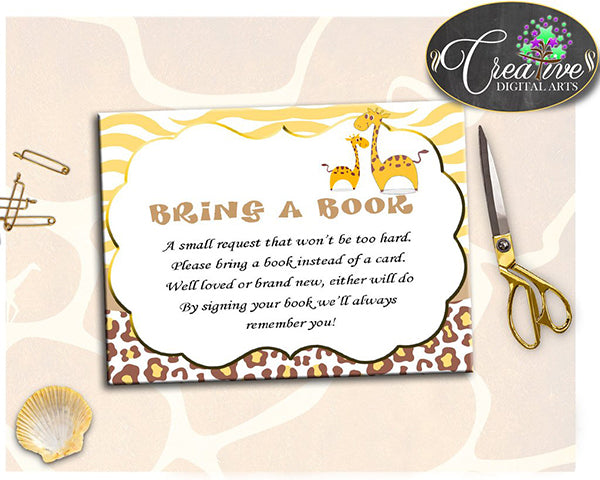 The spotty giraffe baby shower theme