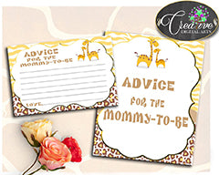 The spotty giraffe baby shower theme