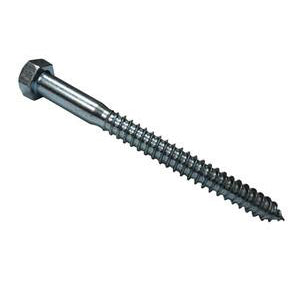 Qty 5/16 x 5" Stainless Steel Hex Lag Screws 100 