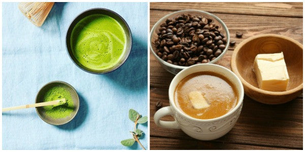 Health benefits of Matcha Green Tea versus Bulletproof Coffee