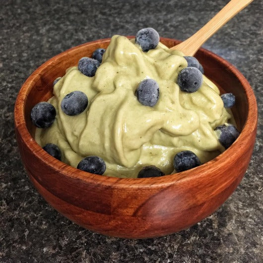 antioxidant-packed Matcha Green Tea Nice Cream bring the perfect recipe for your healthy new year's resolution 