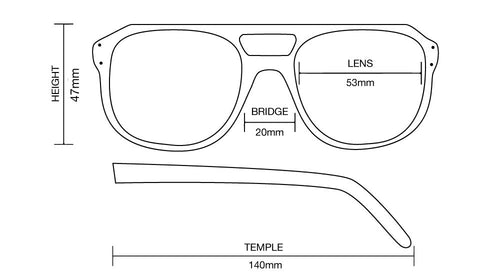 Men's Designer Eyewear | Selima Optique Evan Sunglasses Fit | Chocolate Honey | Pengallan