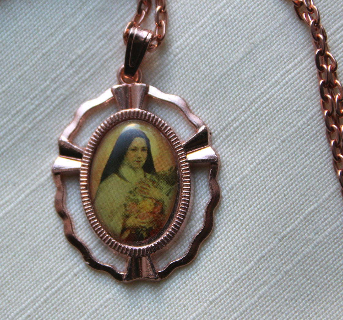 st therese pendant