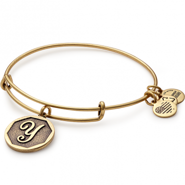 alex & Ani Initial Z Charm Bracelet