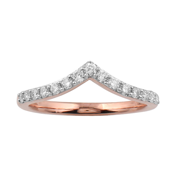 cartier v shaped ring