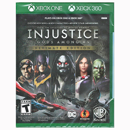 injustice gods among us ultimate edition xbox one