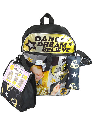 Jojo Siwa 5 piece backpack set