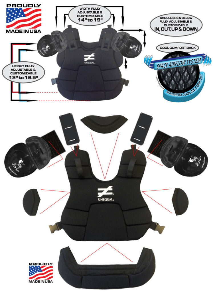 unequal chest protector