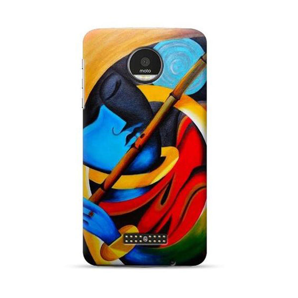 Hamee Official - Bansuri - Lafula Designer Printed Hard Back Case for Moto E4