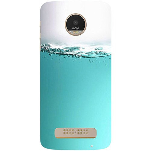 Hamee Half Fill Design 3D Printed Hard Back Case Cover for Motorola Moto G5