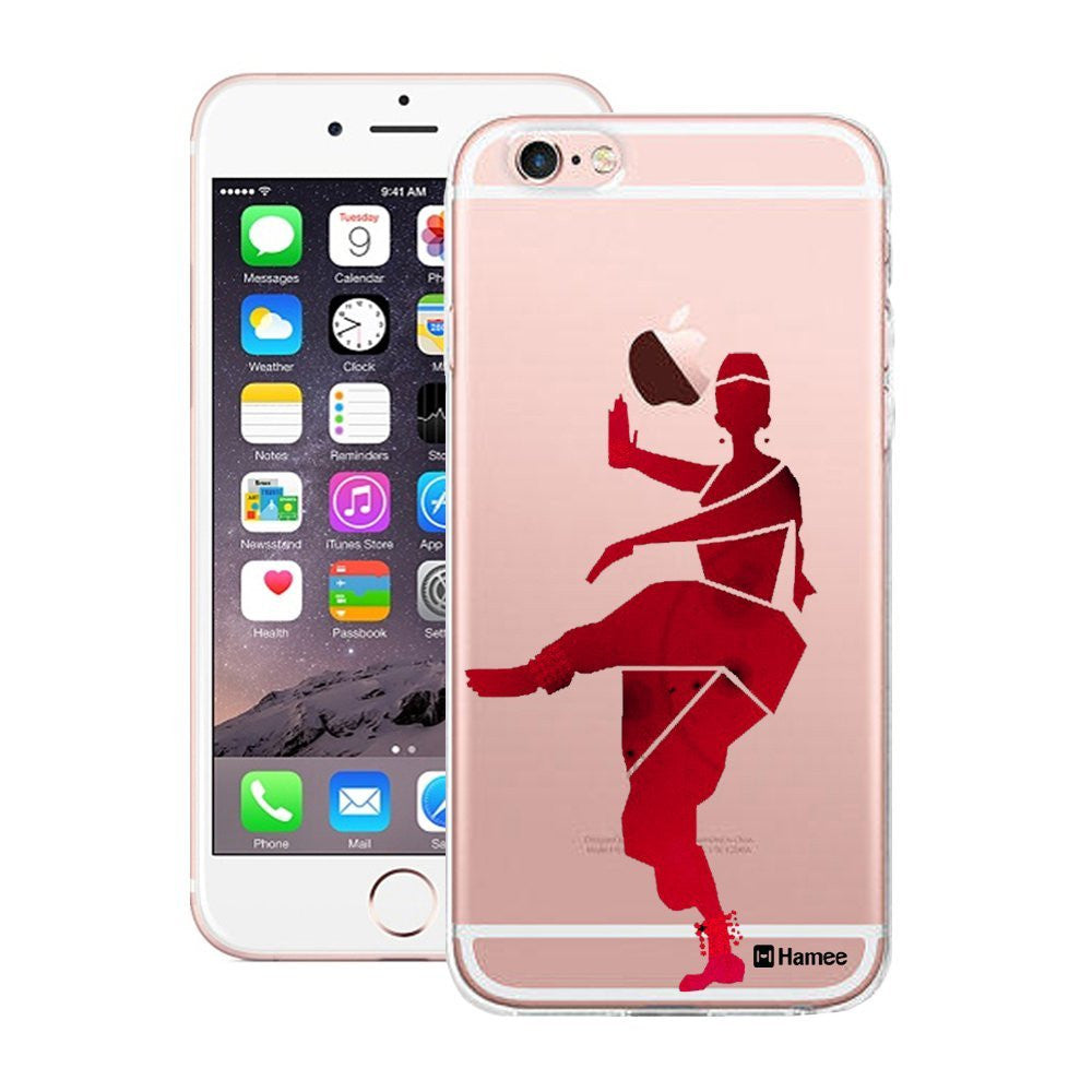 Hamee Red Bharatnatyam Dancer Designer Cover For Apple iPhone 6 / 6S-Hamee India