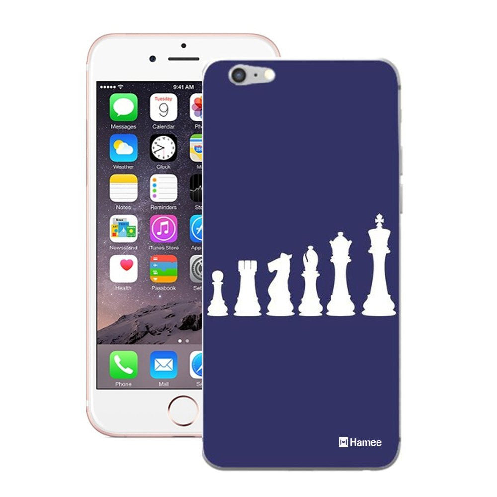 Hamee Chess / Blue Designer Cover For Apple iPhone 6 Plus / 6S Plus-Hamee India
