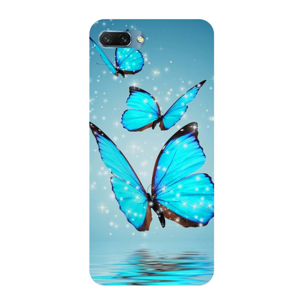 Blue Butterflies Oppo A3s Back Cover-Hamee India
