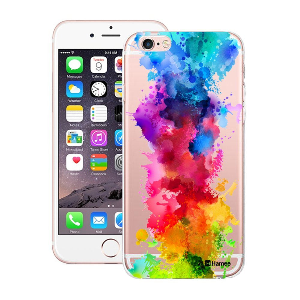 Hamee Multicolour Paint Splash Designer Cover For Apple iPhone 6 / 6S-Hamee India