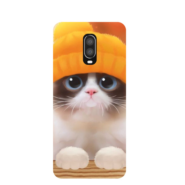 Chill Cat OnePlus 6T Back Cover-Hamee India