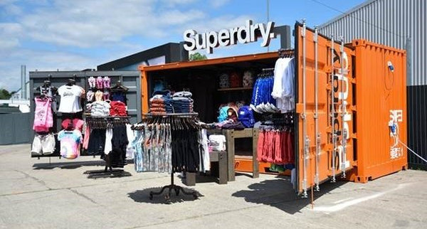 Superdry pop-up store | Shopify Retail blog