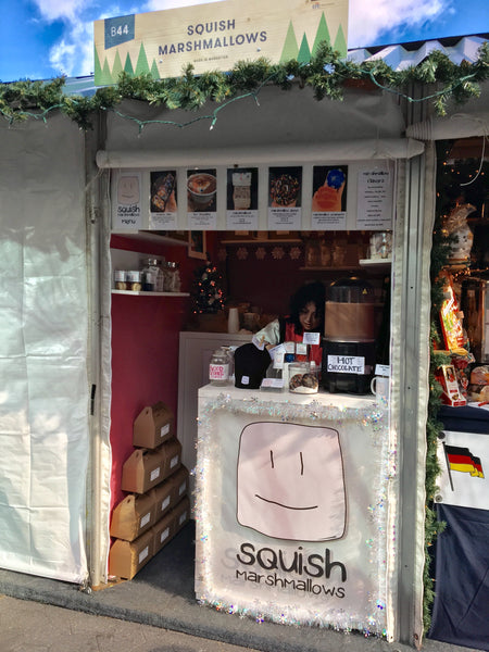 Squish Marshmallows at Union Square Holiday Market | Shopify Retail blog