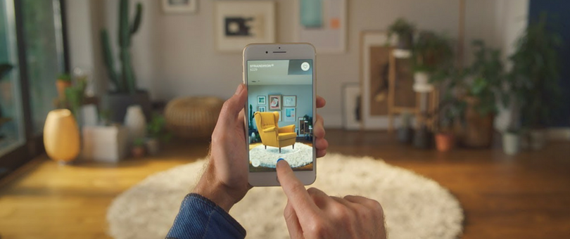 AR technology in retail, IKEA Place | Shopify Retail blog