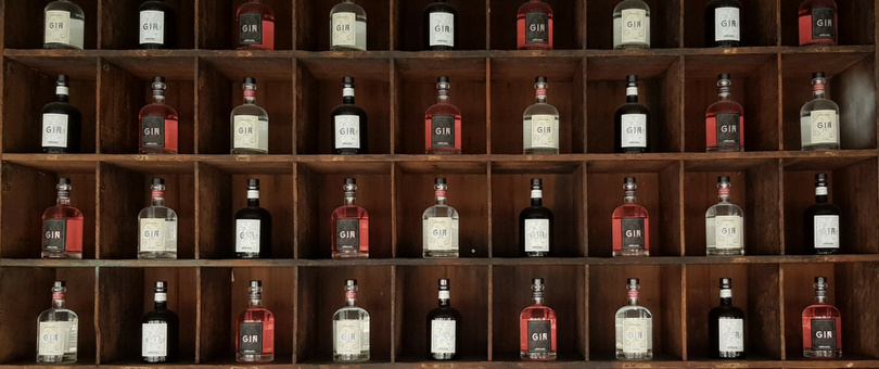 Centralized inventory, gin on shelves | Shopify Retail blog