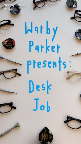 Warby Parker Snapchat | Shopify Retail blog