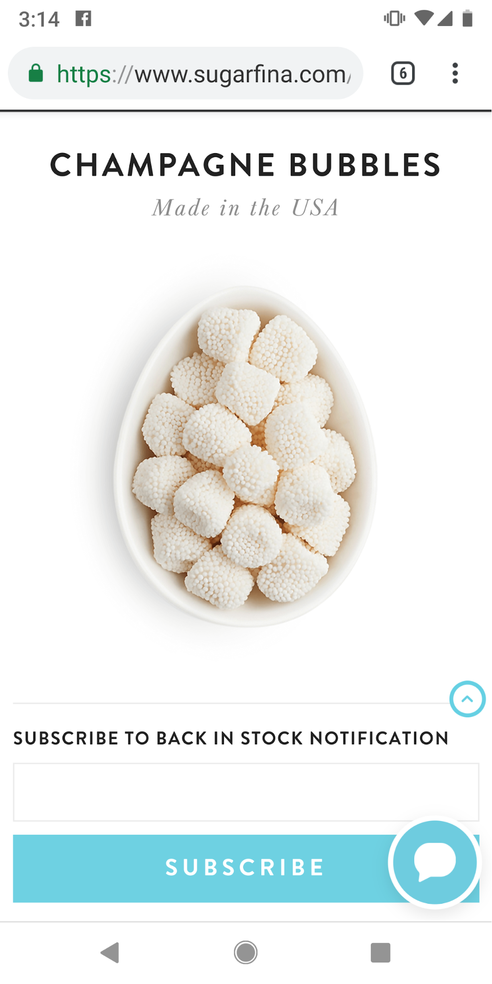 Sugarfina stock alerts | Shopify Retail blog