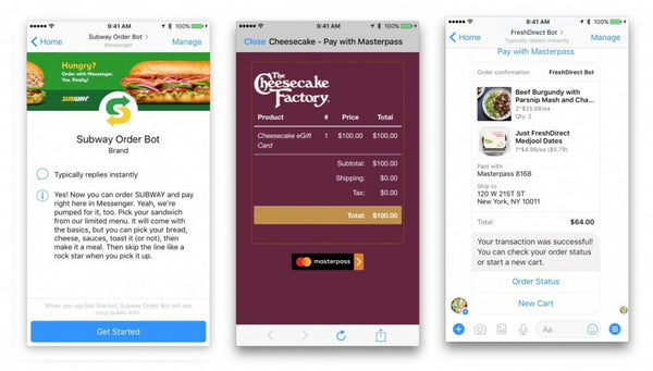 Chatbots for retail, Subway and FreshDirect | Shopify Retail blog