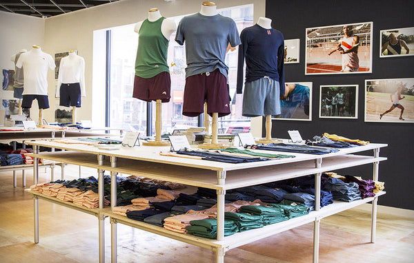 Pop-up stores at expos, Tracksmith | Shopify Retail blog
