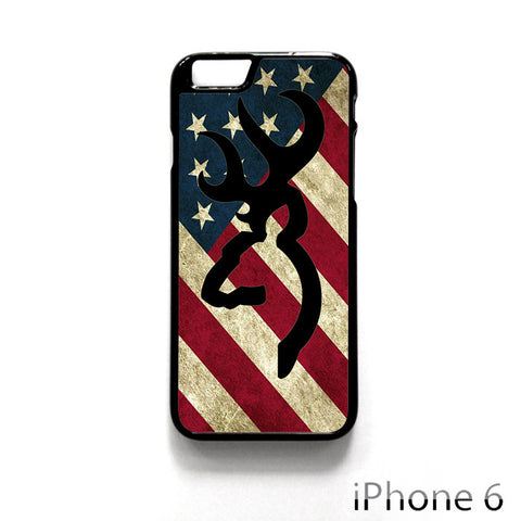 Browning Deer Camo America Flag for Iphone 4/4S Iphone 5/5S/5C Iphone 6/6S/6S Plus/6 Plus Phone case