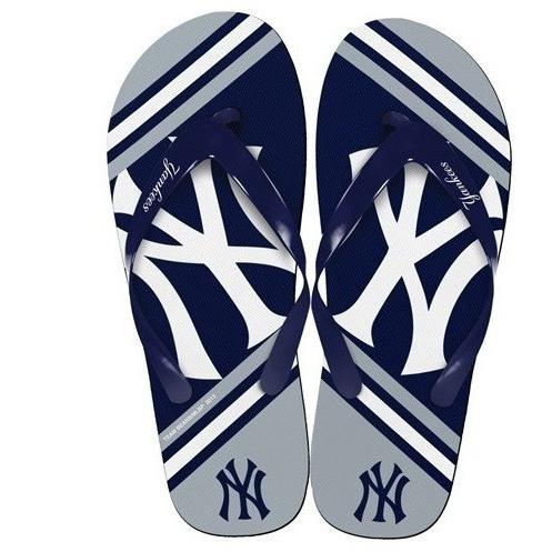 new york yankees flip flops