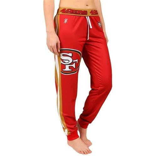 San Francisco 49ers Game Day Uniform Football Joggers for Women