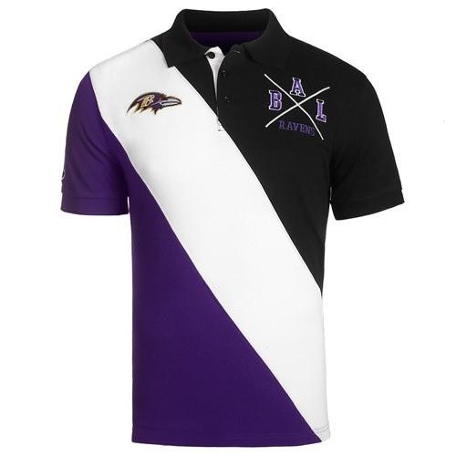 Baltimore Ravens Cotton Rugby Polo 